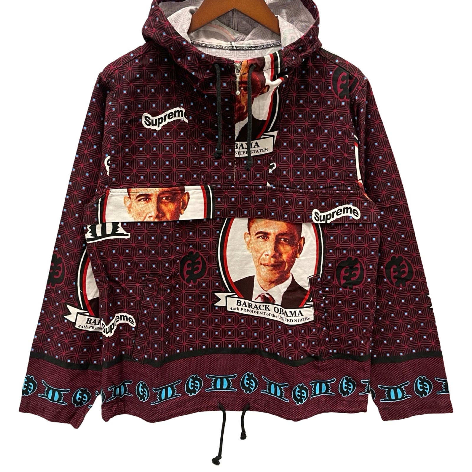 Supreme 2017SS Obama Half Zip Anorak Size S – MEMENTOS ONLINE SHOP