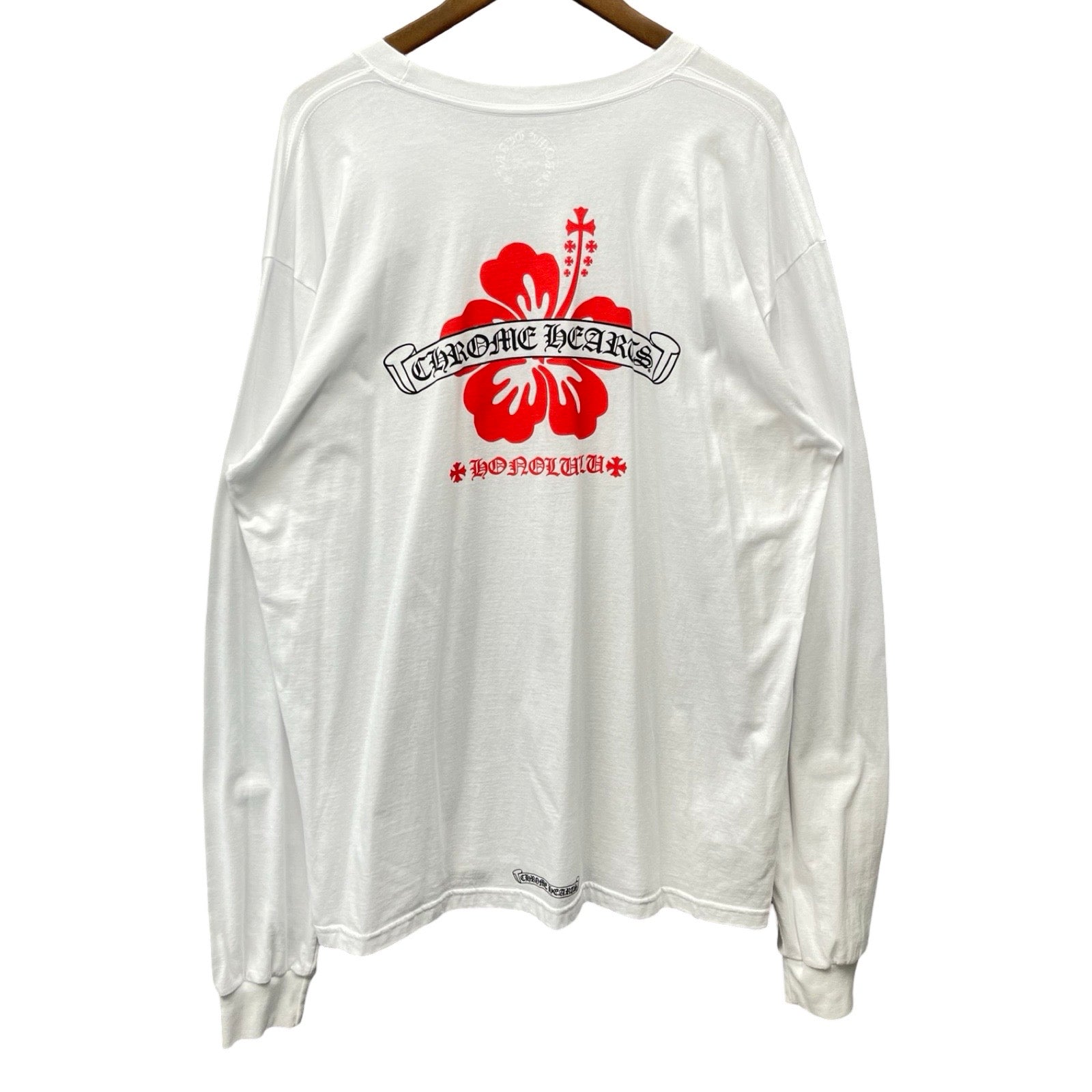 CHROME HEARTS Honolulu Limited Back Scroll Logo L/S Tee Size XXL – MEMENTOS  ONLINE SHOP